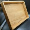 Handmade Red Oak and Cherry Valet Tray / Dice Tray - Image 2