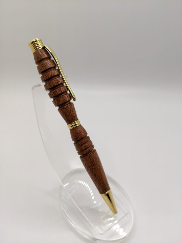 Handmade Sapele Slimline Pen