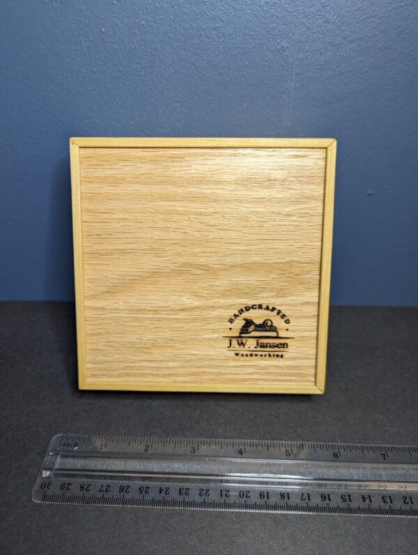 Red Oak and Poplar Dice / Valet Tray - Image 3