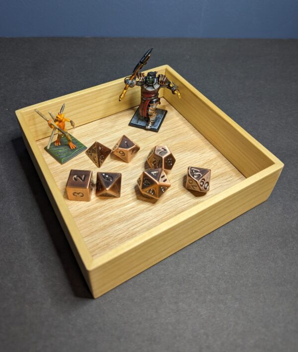 Red Oak and Poplar Dice / Valet Tray