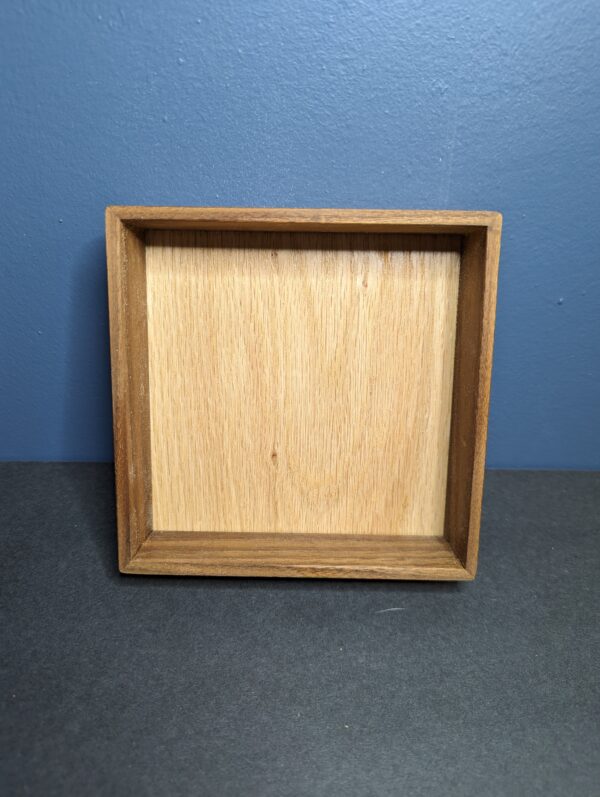 Red Oak and Walnut Dice / Valet Tray - Image 4